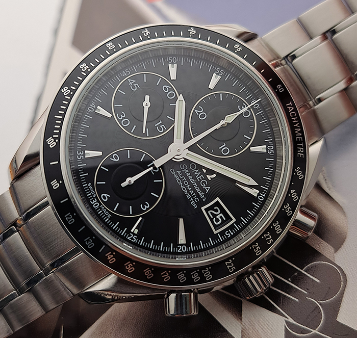 Omega Speedmaster Automatic Chronometer Wristwatch Ref. 3210.50